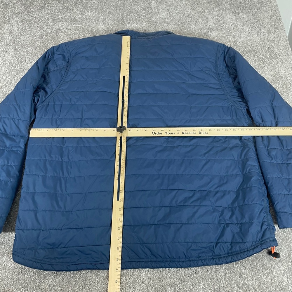 Carhartt Gilliam Jacket Mens 2XL Tall Insulated Quilted Water Resistant Blue - Picture 10 of 15
